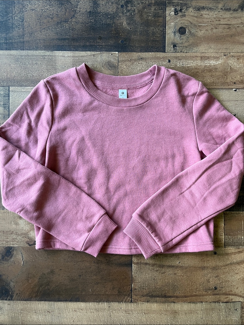 Women's 90 Degree By Reflex Cropped Crewneck Sweatshirt | S